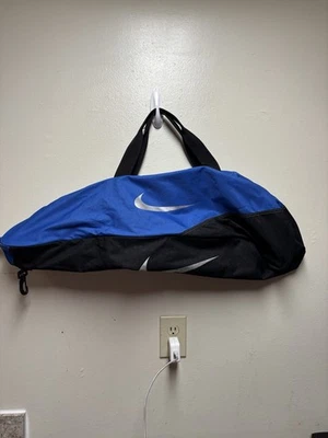 Bolso de béisbol Nike Keystone azul softbol pequeño con cremallera 32 pulgadas de largo Foto 1 de 4
