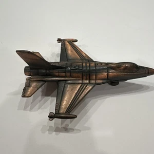 Vintage Die Cast Airplane Jet Fighter Miniature Pencil Sharpener - Bild 1 von 9