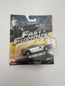 Mattel Fast & Furious Mercedes AMG GT  Silver - Picture 1 of 4