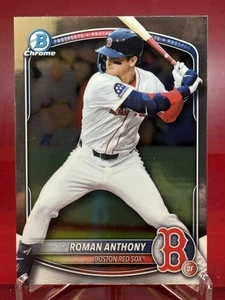 2025 Bowman Chrome Roman Anthony #BCP-167 Prospects Boston Red Sox - Picture 1 of 2