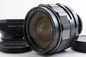 【MINT】PENTAX Super Multi Coated TAKUMAR 28mm F/3.5 MF Lens + Hood JAPAN #5329 - Picture 1 of 14