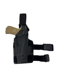 Safariland Beretta 92 Tactical Leg Holster, Black, Right Hand, RH, 6004-73 - Picture 1 of 6