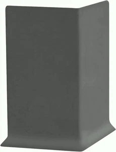 Roppe 700 Series 1/8" Rubber/Vinyl Mix Night Hawk, 4"H Outside Corners - Picture 1 of 1