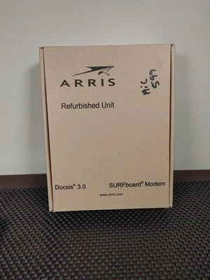 Arris Motorola SB6121 Docsis 3.0 SURFboard Refurbished Cable Modem  - Image 1 of 4