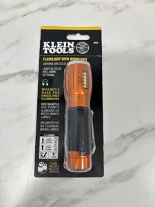 Klein Tools 56028 LED Flashlight with Worklight Magnetic Clip Rechargeable - Picture 1 of 3