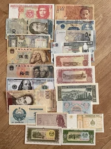 IBERMONEDA| 20 billetes diferentes Colombia, Isla del Caribe... 14 S.C. - Picture 1 of 5