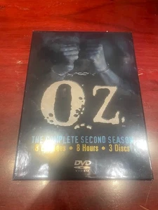 Oz: The Complete Second Season (DVD, 3 Discs, 8 Episodes) BUY 3 GET 3 FREE - Foto 1 di 1