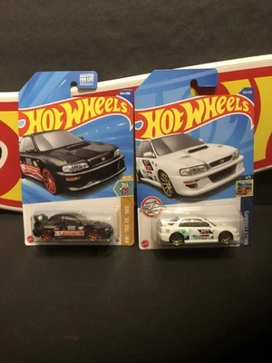 2021 Hot Wheels Treasure Hunt 1998 Subaru Impreza 22B-STi Version & Exclusive - Image 1 of 4