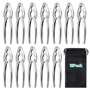 Nut Crackers for Crab Legs - 12 Pack Crab Leg Crackers, Zinc Alloy Nut Cracke... - Bild 1 von 8
