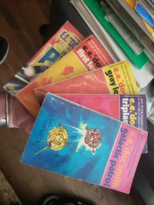 4 Set Gray First Lensman Galactic plot Triplanetary by E. E. "Doc" Smith... - Bild 1 von 23