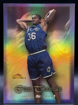 2000-01 Fleer Showcase Legacy Collection Etan Thomas RC 21/50 NM #102 Mavs RARE - Image 1 of 4