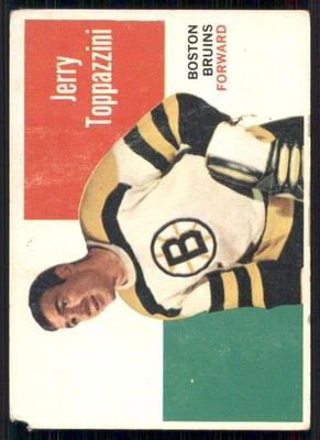1960-61 Topps #28 Jerry Toppazzini - Image 1 of 2