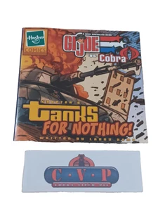 Mini cómic GI Joe vs Cobra 2003 #5 catálogo tanques para nada Larry Hama - Imagen 1 de 1