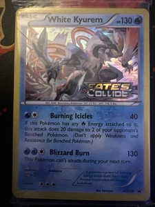 White Kyurem XY128 Sealed - Pokemon XY Fates Collide - Prerelease Promo Pack New - Picture 1 of 6