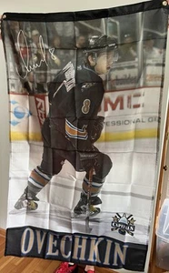 Alex Ovechkin Rookie Banner Flag Washington Capitals 895 Record Goal NHL - Picture 1 of 3