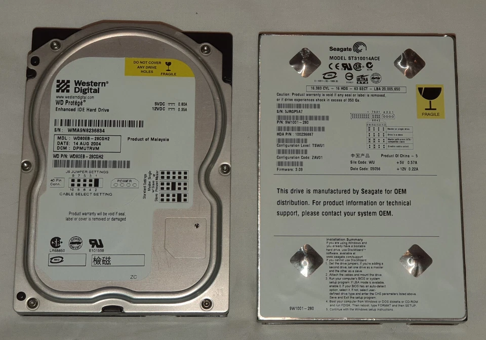 Microsoft Xbox Original Hard Drive - Choose Model - Image 1 of 1