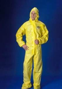 Lakeland C70150 ChemMax 1 Protective Coverall w/ boots, Large, 6 per case. - Picture 1 of 3