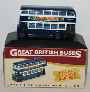 ATLAS 1/76 SCALE 4 655 117 LYTHAM ST ANNES WEST RIDING BEDFORD VAL PLAXTON PD2 - Picture 1 of 1