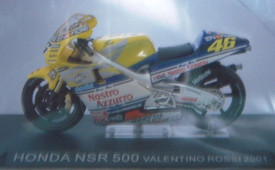 Honda NSR500 Valentino R. 2001 edicola 1:22 - Immagine 1 di 1