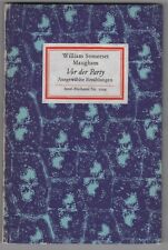 IB 1022(1) - William Somerset Maugham: Vor der Party (Erzählungen)   1978