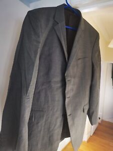 MARKS AND SPENCER  MEDIUM GREY LIGHTWEIGHT SUIT TWO PAIR OF TROUSERS 