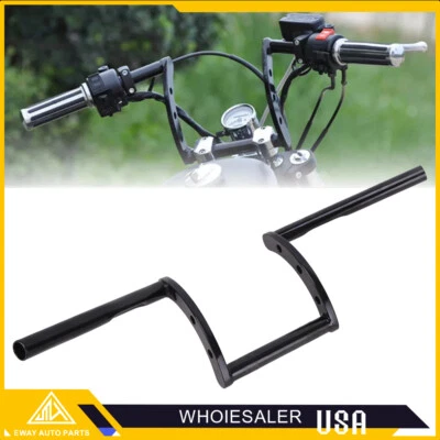 Manillar elevador de 1" barra Z barras de arrastre para Honda Shadow VT VT1100 VT750 VT600 Foto 1 de 4