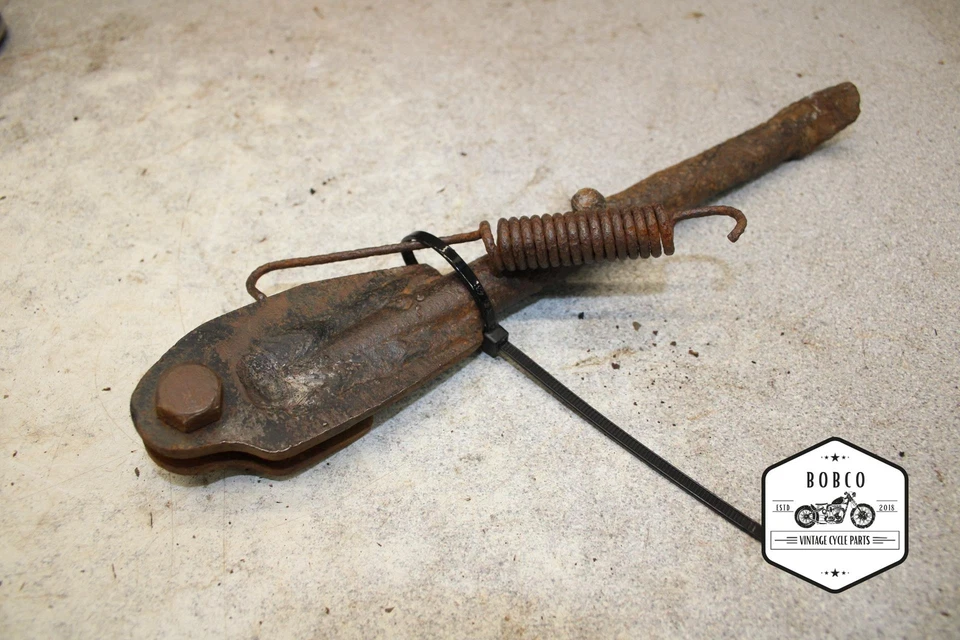 Kawasaki GA3 1970 Street Scrambler pata de cabra soporte lateral G3tr R6-7033.VJ Foto 1 de 4