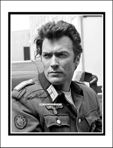 Imagen de lona de algodón autografiada de Clint Eastwood. Edición Limitada (CE-17) - Imagen 1 de 1