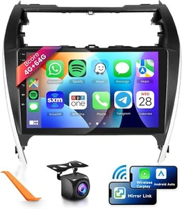 10" Android 13.0 Car Stereo GPS Radio Apple Carplay For Toyota Camry 2012-2014 - Picture 1 of 5