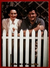 ABBOTT & COSTELLO - Card #08 - MR AND MRS LOU COSTELLO - DuoCards - 1996