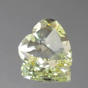 2.00cts Untreated Heart Rose cut Fancy Yellow Natural Earth Mined Loose Diamonds - Picture 1 of 12