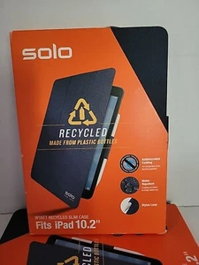 Solo Wyatt Recycled Slim Case for iPad 10.2" with Stylus Holder - Picture 1 of 12
