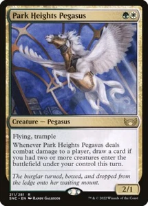 MTG Park Heights Pegasus Streets of New Capenna 211 Regular Rare - Picture 1 of 3