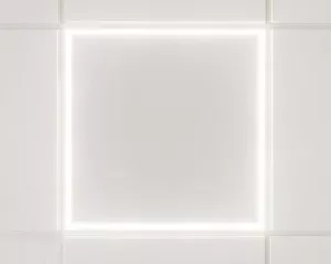 10x48W LED Panel Frame Border Edge Light Cool White 600 x 600mm Ceiling Lamp - Picture 1 of 11
