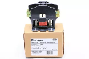 * NEW FURNAS 45EG20AJX591 30A 2P 24V DEFINITE PURPOSE CONTACTOR - Picture 1 of 6