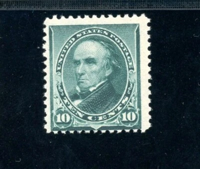 USAstamps Unused FVF US 1890 Issue Webster Scott 226 OG MVLH - Image 1 of 2