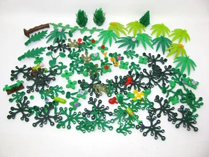 LEGO Lot Parts Pieces Foliage  Plants and Leaves Flowers  Bulk - Picture 1 of 5