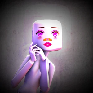Roblox Toy Code Super Pink Heart Make-Up Face Digital | Instant Virtual Delivery - Picture 1 of 1