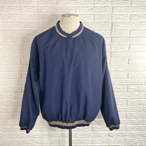 Sudadera Tri-Mountain Azul Para Hombres 2400 Crosswind Microfibra Pullover Talla Mediana - Imagen 1 de 6