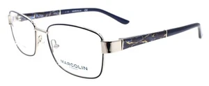 Marcolin MA5007 092 Women's Eyeglasses Frames 54-16-140 Blue - Picture 1 of 3