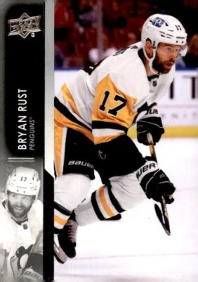 2021-2022 Upper Deck Hockey #391 Bryan Rust Pittsburgh Penguins Series 2 - Image 1 of 2