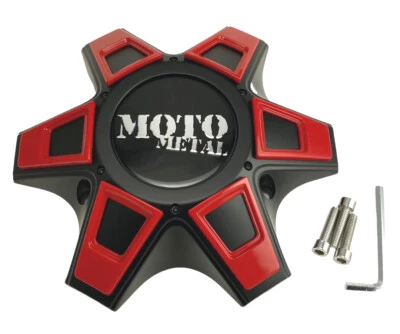 NEW Moto Metal MO969 Satin Black Wheel Rim Center Cap 6x5.5 6x135 M-946SB - Image 1 of 3