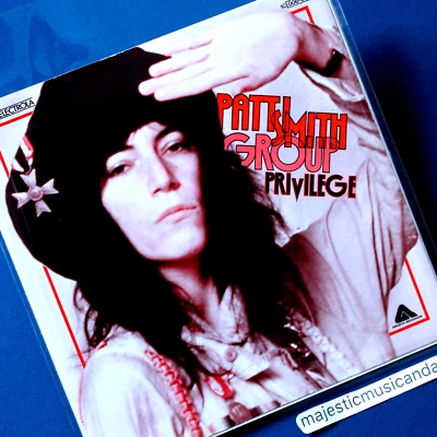 ORIGINAL 1978 PATTI SMITH ROBERT MAPPLETHORPE PHOTO COVER GERMANY 7" VINYL EX 45 Foto 1 de 4