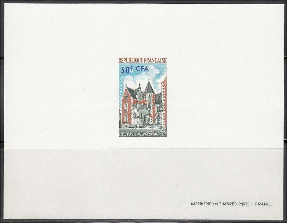 Reunion Sc387 Architecture, Castle, Amboise, Deluxe Proof - Image 1 of 1