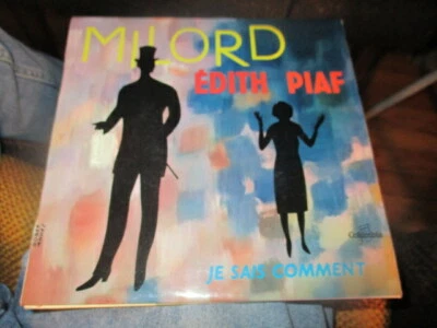 1959 EDITH PIAF Milord W/Je Sais Comment 7" Columbia Pic Sleeve France NM/NM Foto 1 de 3