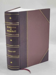 The discoverie of witchcraft 1886 by Reginald Scot , Brinsley  [Leather Crafted] - Picture 1 of 9