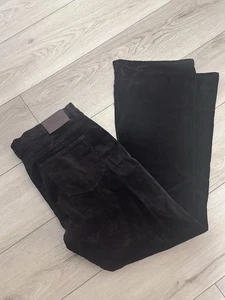 LRL Ralph Lauren Pantalones Mujer 10 Marrón Cordory Bota Corte Otoño Informal Preppy - Imagen 1 de 5