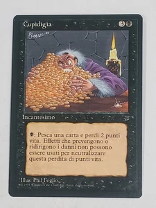 MTG Greed (Italian Legends/Black/R) - BGM - Picture 1 of 10