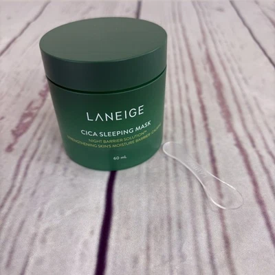 LANEIGE Cica Mascarilla para Dormir 60ml Calmante Sensible Piel Reparación SELLADA Foto 1 de 4