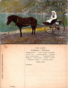 Vintage Postkarte - Dänemark - GUDBRANDSDALENS BOGHANDEL, RINGEBU - Bild 1 von 1